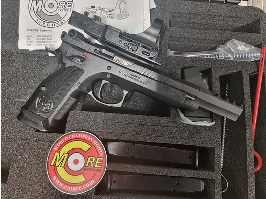 CZ75 Open Czechmate 9mm Luger !