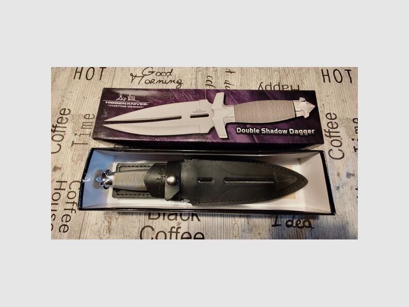 Gil Hibben  Double Shadow mit Scheide GH453