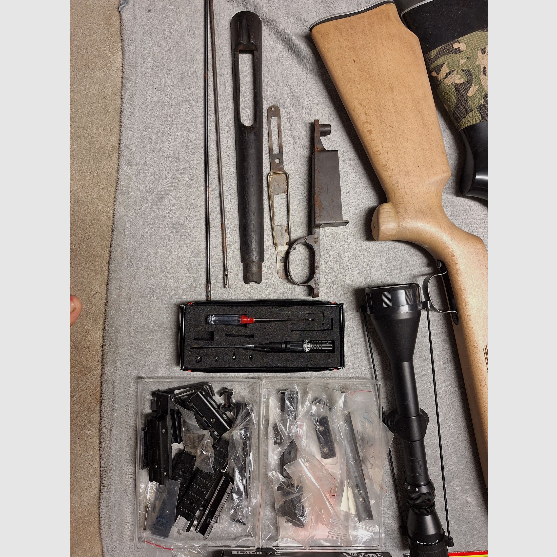 Ersatzteilkonvolut Luftgewehr 