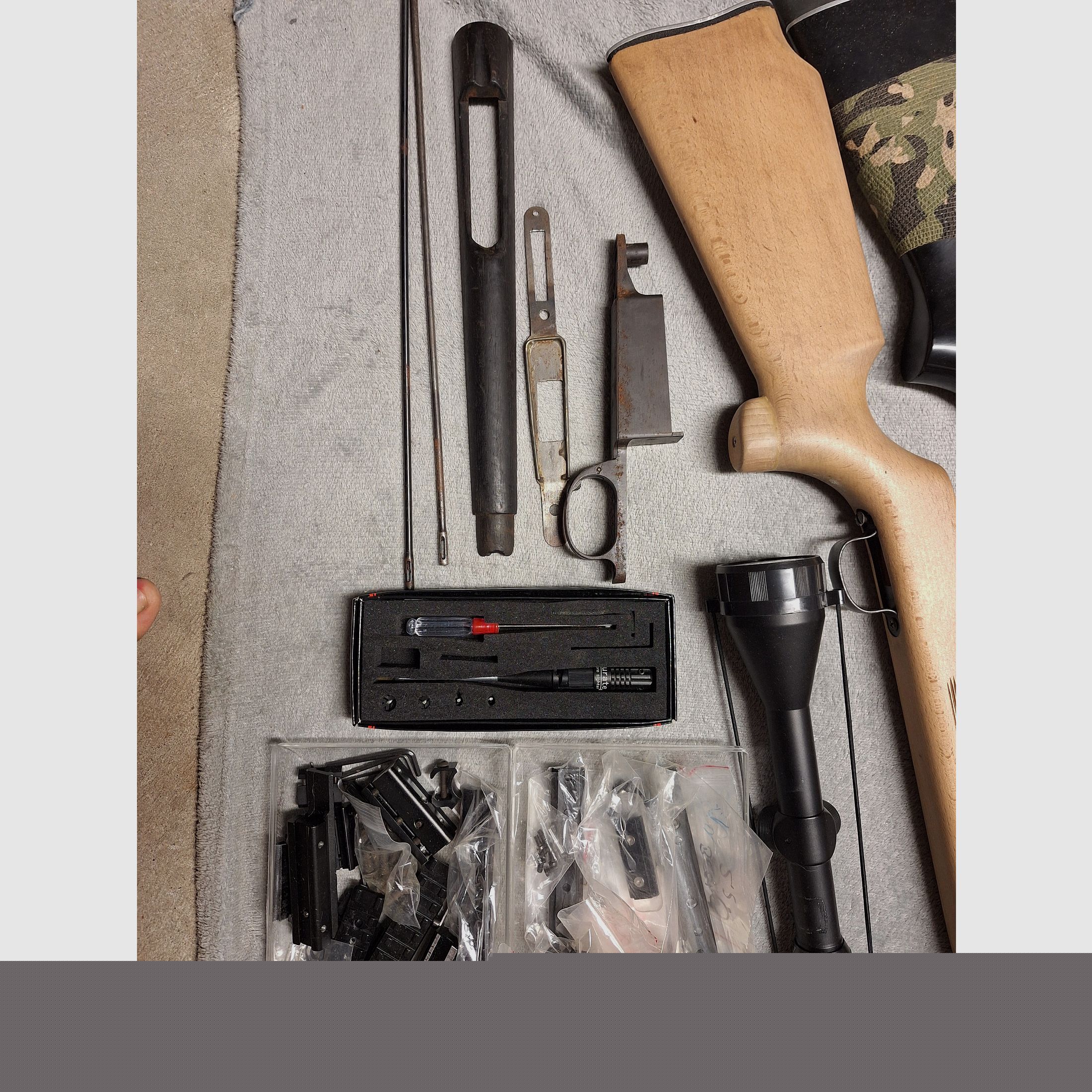 Ersatzteilkonvolut Luftgewehr 