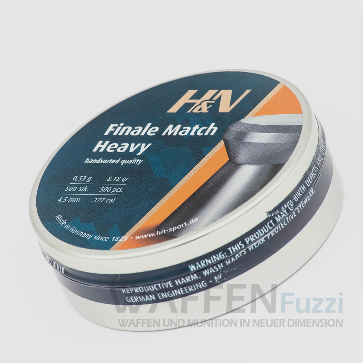 H&N Final Match Heavy plombs diabolo calibre 4,49 mm, image 1 sur 2