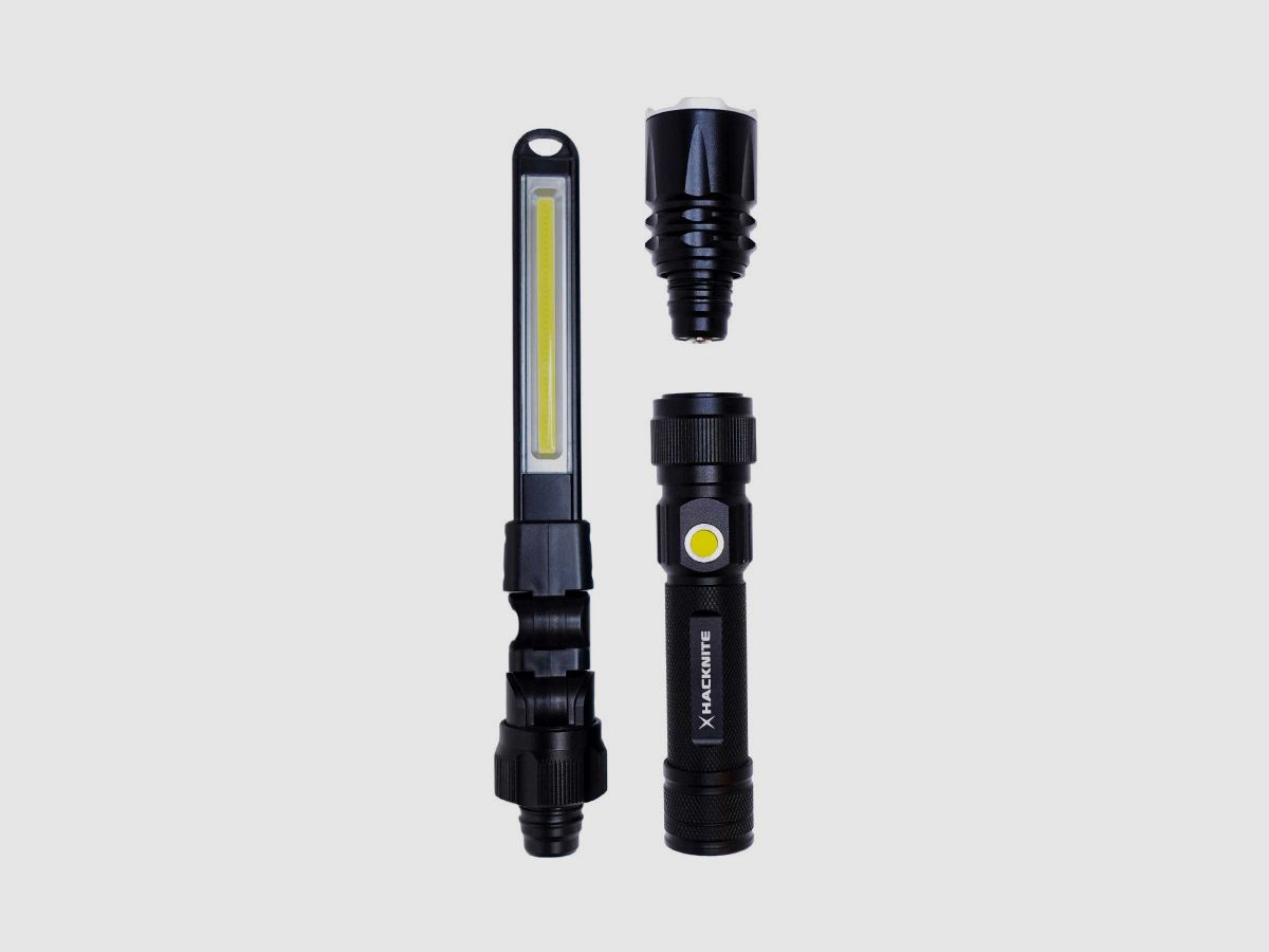PELAGIA 350R : Torcia LED 2 in 1 HACKNITE