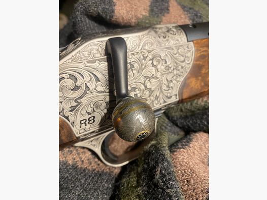 Szlachetna i indywidualna kula chwytowa - kula chwytowa DAMAST stal