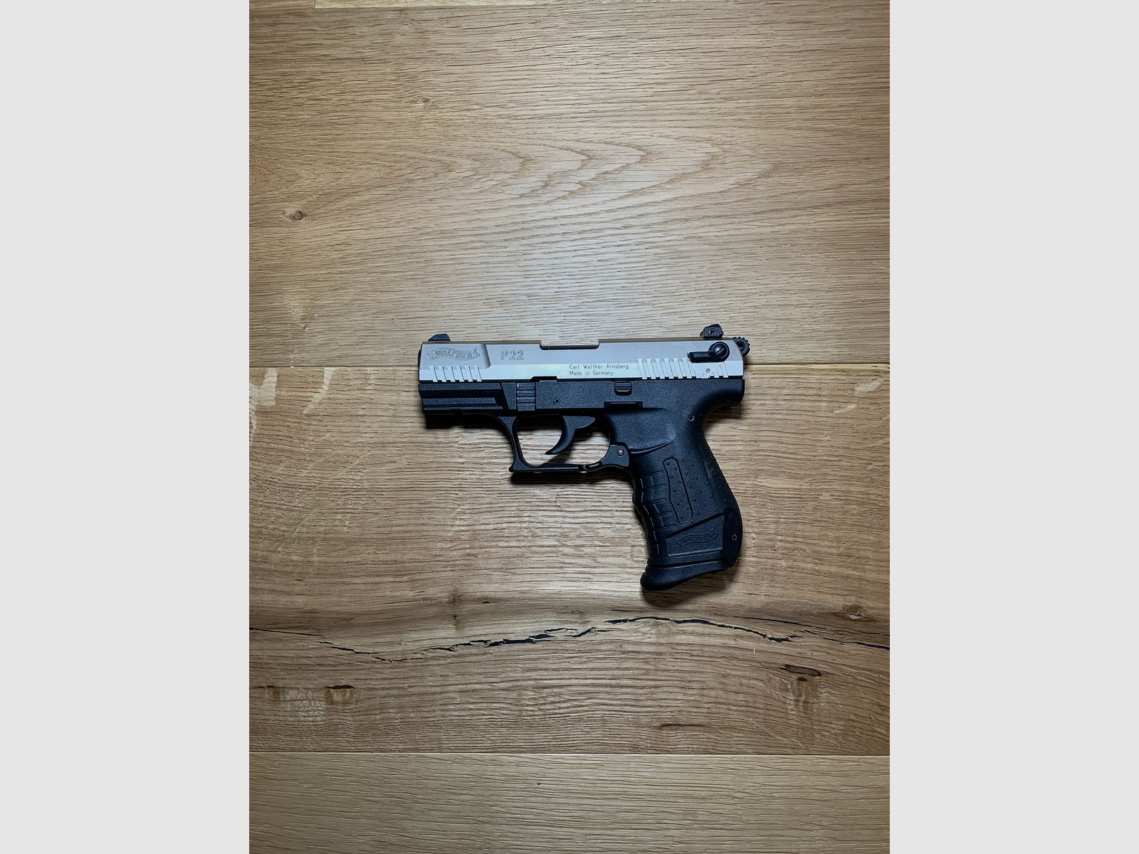 Walther P22 signal pistol 9mm P.A.K. in bicolor by Umarex