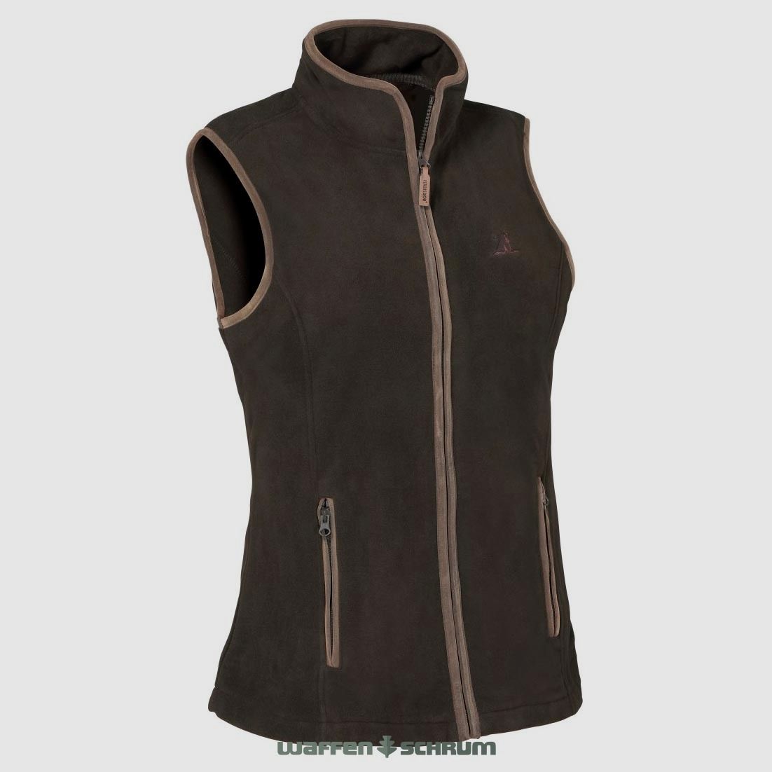 Percussion Fleece Vest Scotland Khaki