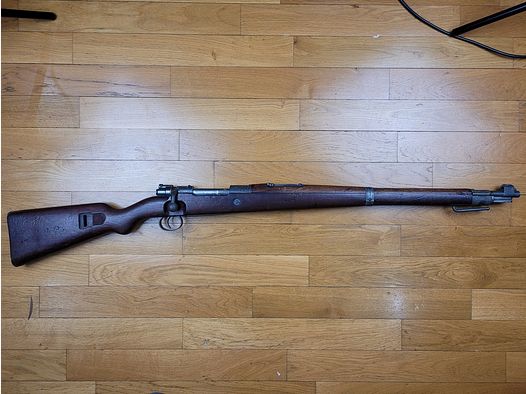 Belle carabine Kar 98 « AZ » – Arme des cavaliers et Sturmtruppen en 14-18 – 7,92×57 – Erfurt 1909 – 20° Rgt de Uhlans – TBE