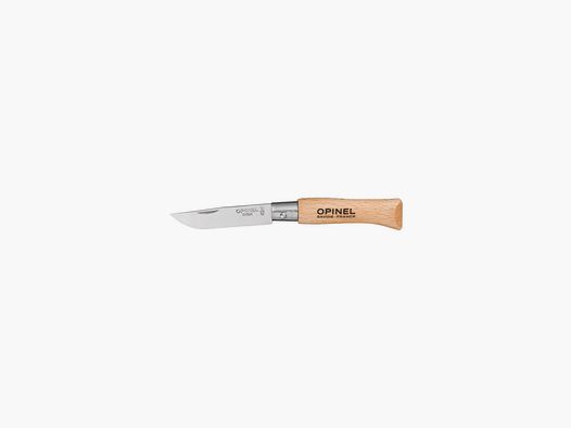 Coltello Opinel 04 lama inox manico faggio