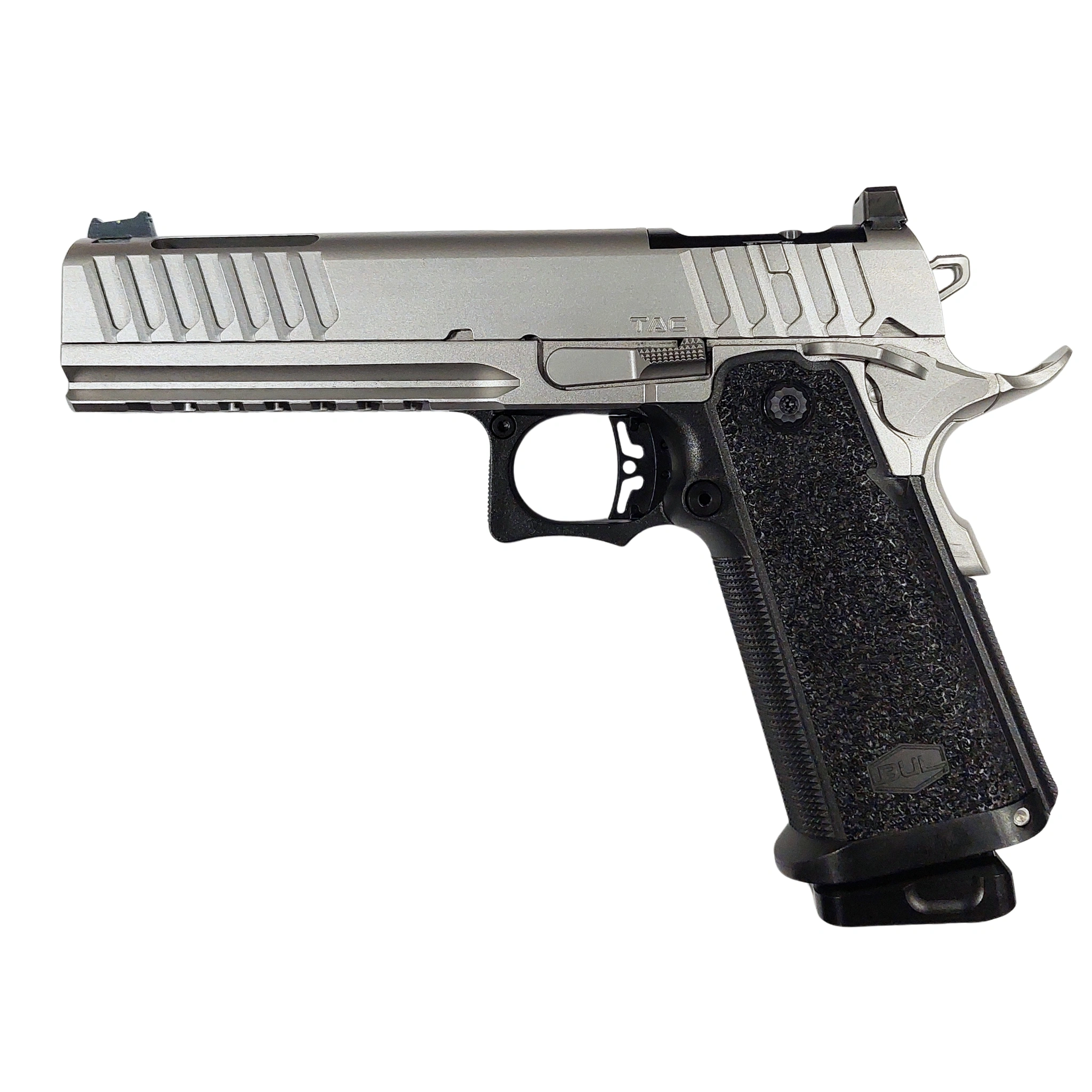 BUL ARMORY SAS II TAC 5 G2 Pistole – Silber – Kal. 9x19, Bild 3 von 3