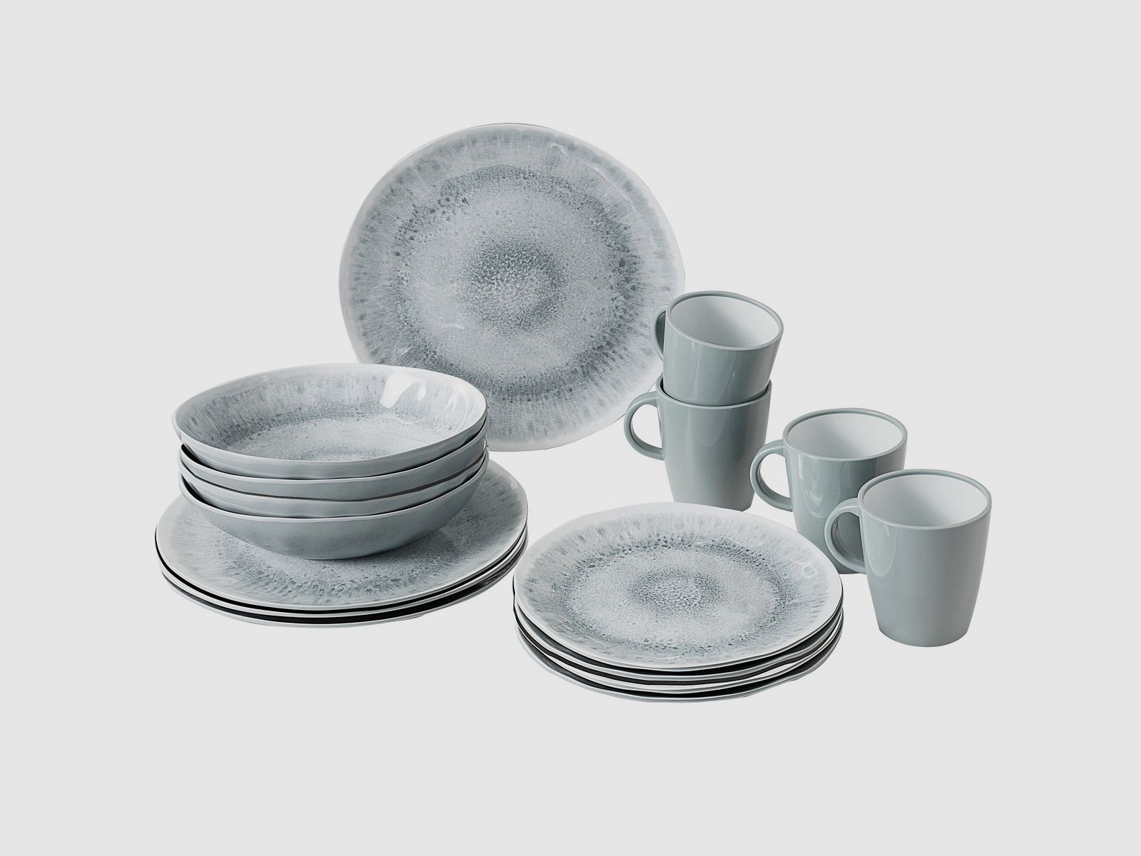 Serie di stoviglie Pearl, set di stoviglie da 16 pezzi, immagine 2 di 7