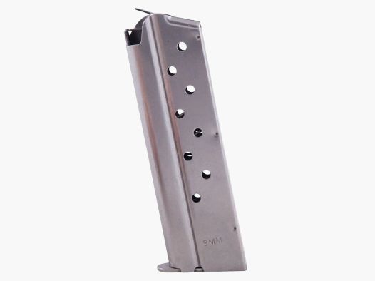 Check-Mate 1911 Style Magazine 9x19 9-Round Stainless Steel