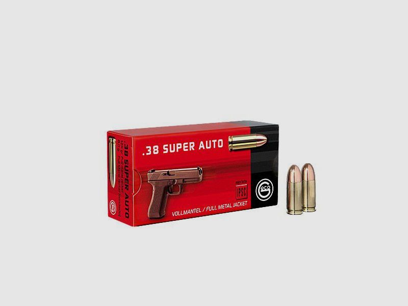 Geco .38 Super Auto FMJ 8g/124gr, Bild 2 von 4