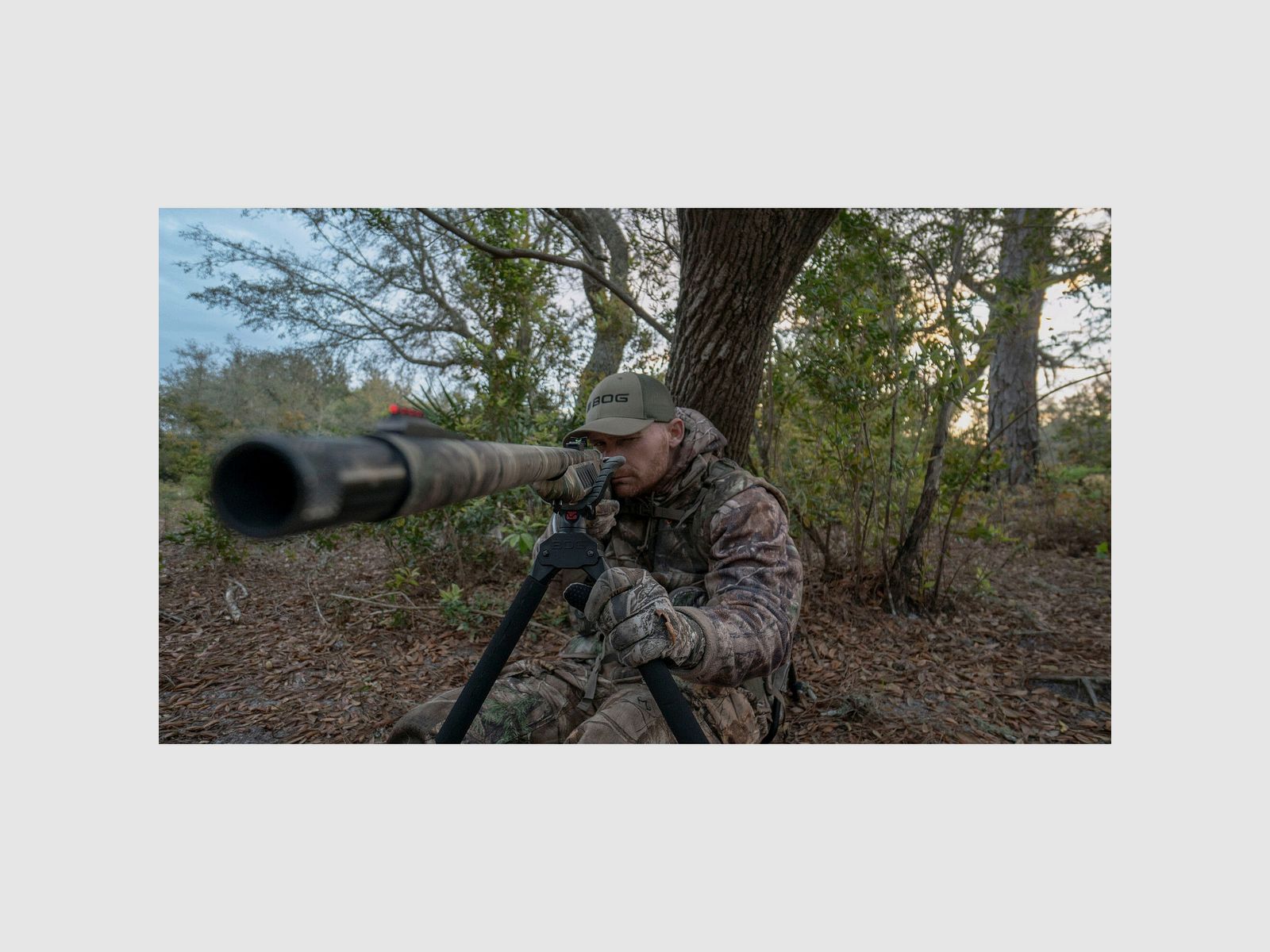 Adrenaline Series Bipod Black Height 20″-68″, image 2 of 3