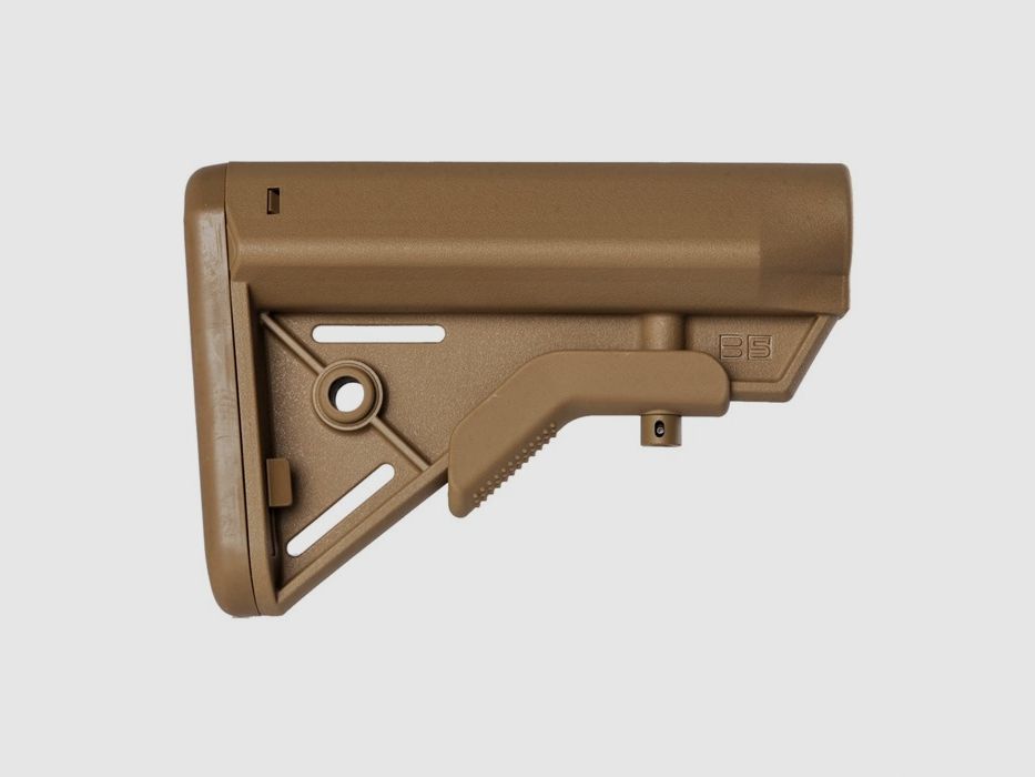 B5 SYSTEMS BRAVO KOLLAPSBARE MIL-SPEC SCHULTERSTÜTZE FÜR AR-15 RAL8000, Bild 3 von 6