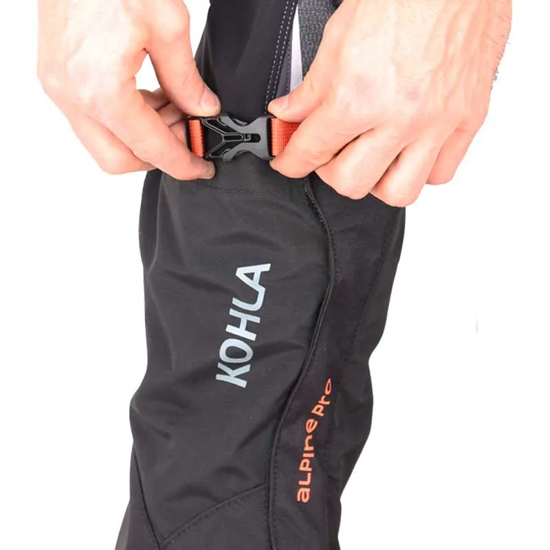 Professional gaiters KOHLA Alpine Pro black / red orange, image 4 of 6