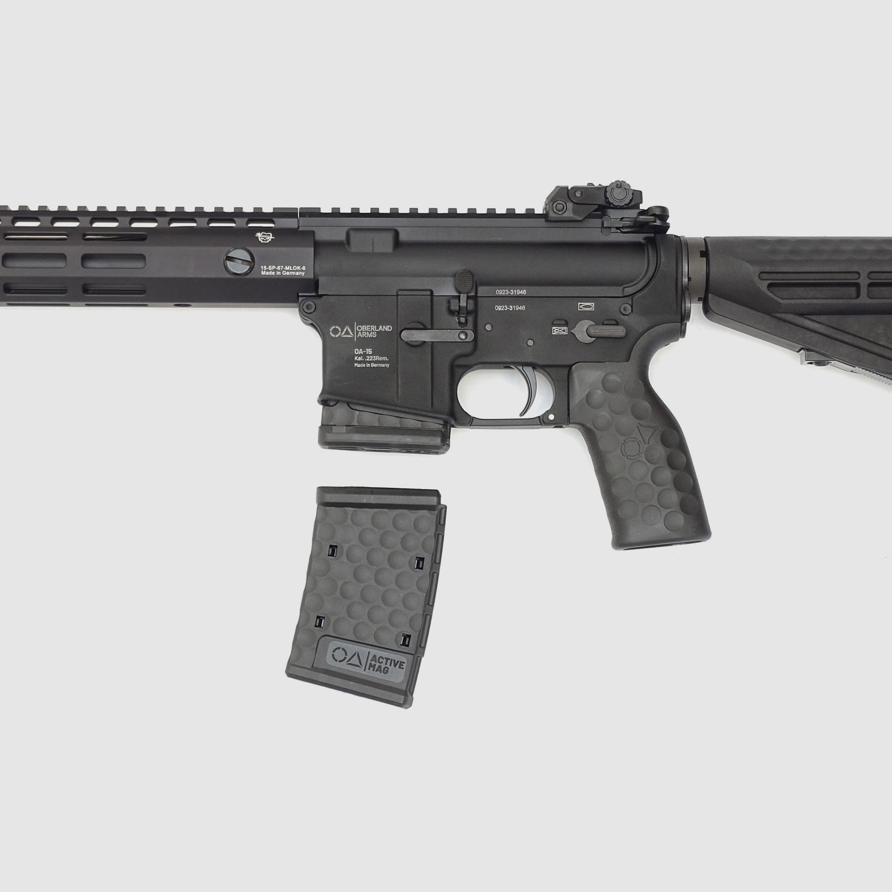 OA-15 BL M12, Lauf 12,5″, BL M-LOK Handguard 11.5″ slim, OA M4-Schaft, BUIS, MFD, Bild 3 von 4