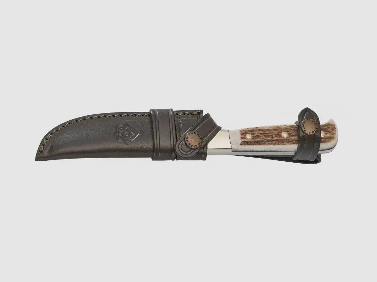 PUMA hunting knife, stag horn