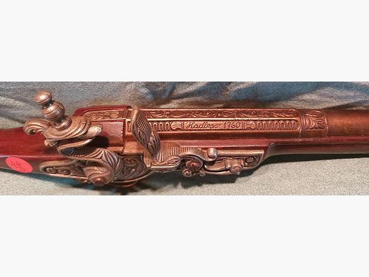 English Pistole Hadley 1760 London Nachbau Deko Waffe