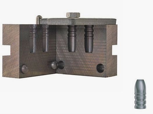 Stampo di fusione doppio RCBS .309 / 7,85 mm 150 gr / 9,7 g 30-150-CM cowboy per proiettili a punta piatta .30-30 Win. .309