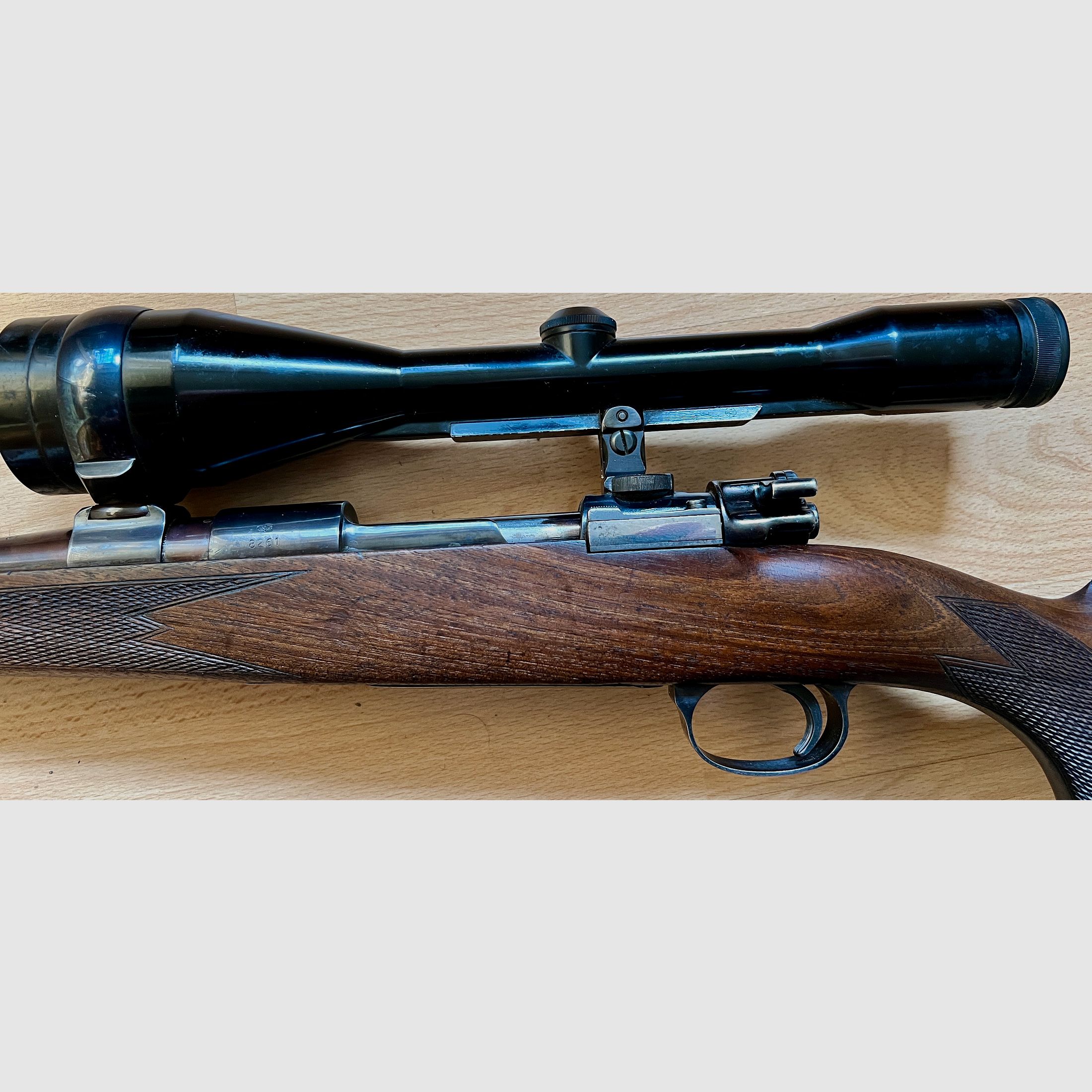 Mauser 98er Repetierer 9,3x 62 mit Zeiss 8x56 SCHNÄPPCHEN im Bestzustand