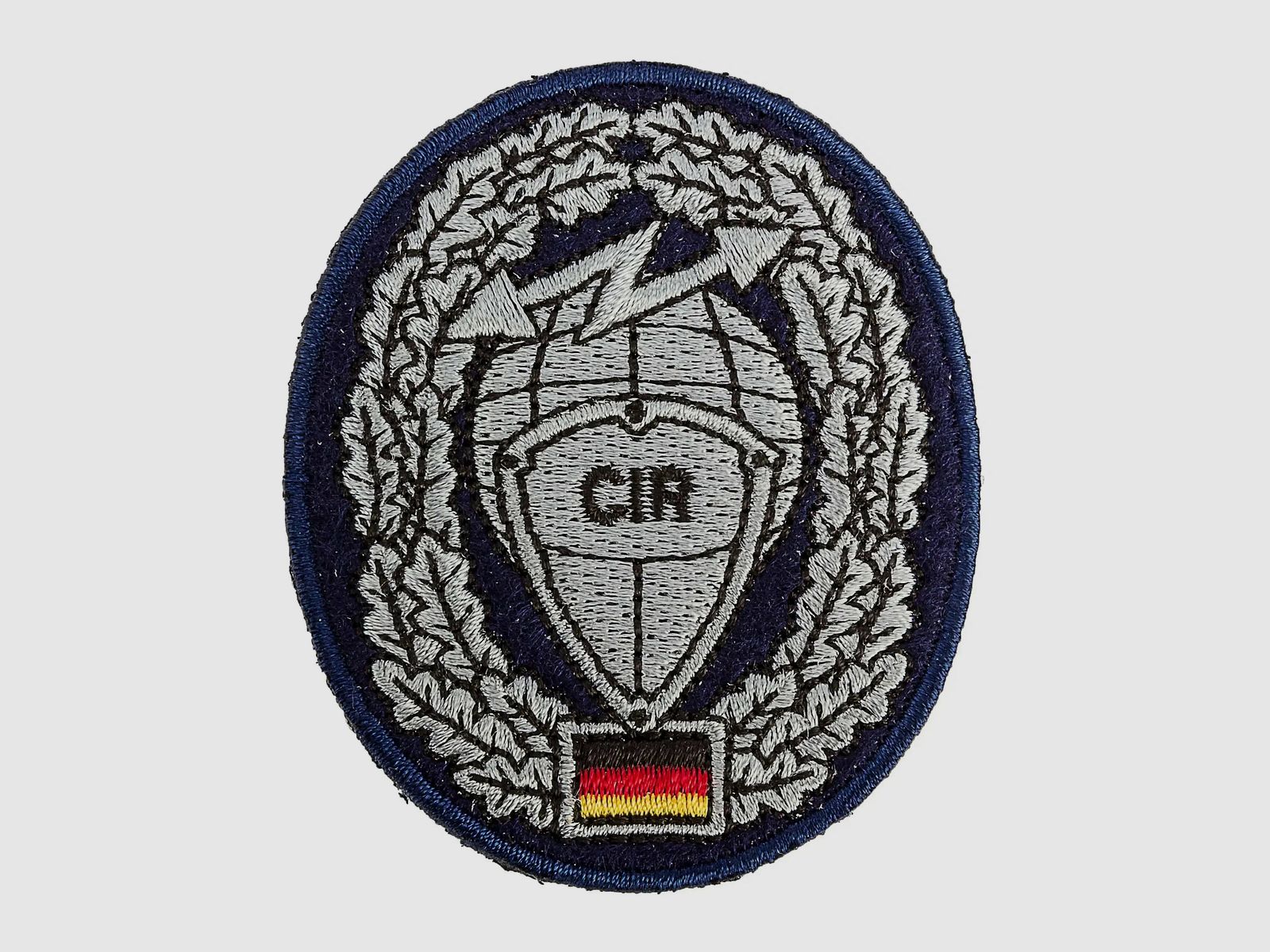 Fritzsch Fritzsch Badge BW Beret Cyber and Information Space CIR Textile
