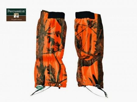 PERCUSSION VERNEY Ghette camo orange 2767