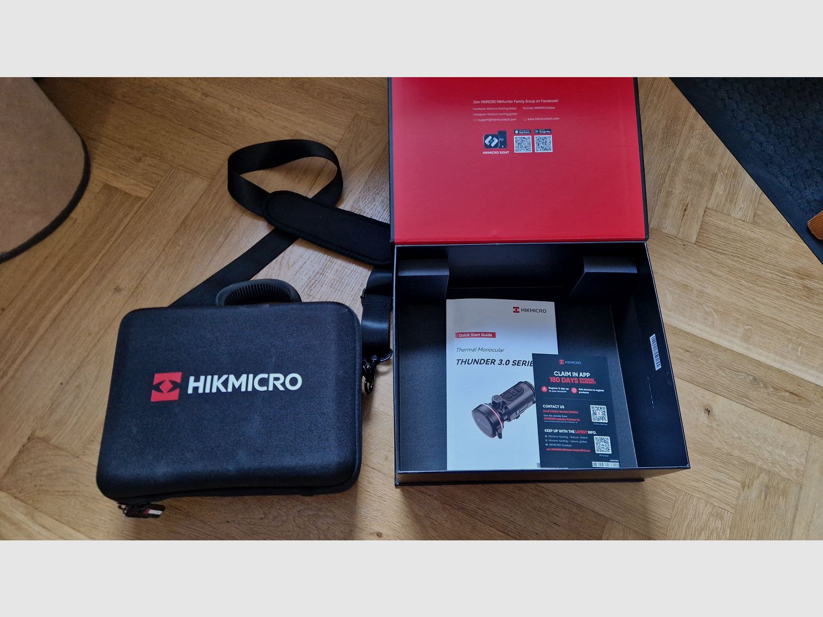 HIKMICRO TQ50CL 3.0 Wärmebild Vorsatzgerät und Handgerät