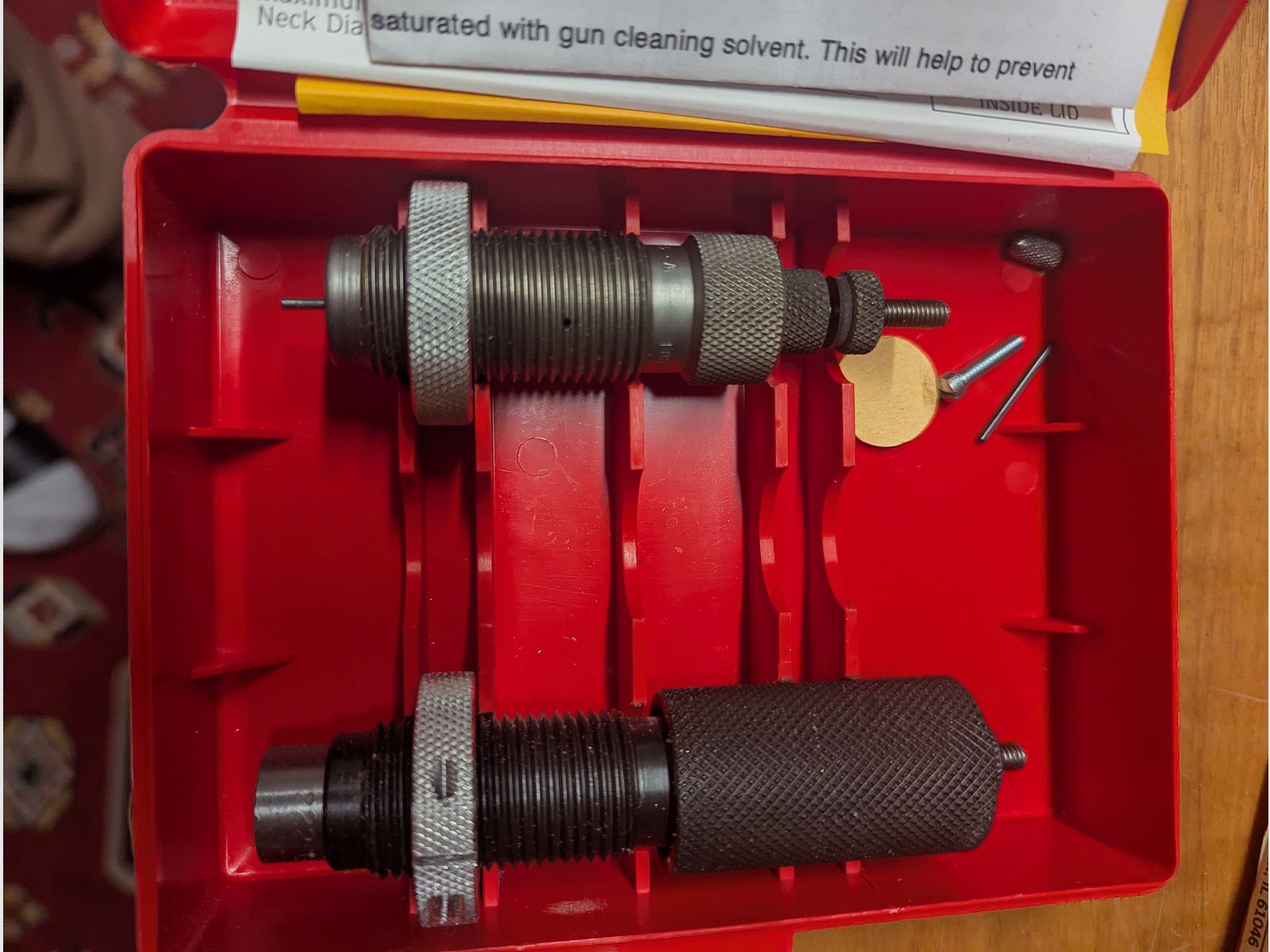 Forster Benchrest 222Rem.Mag Matritzensatz nuevo y sin usar