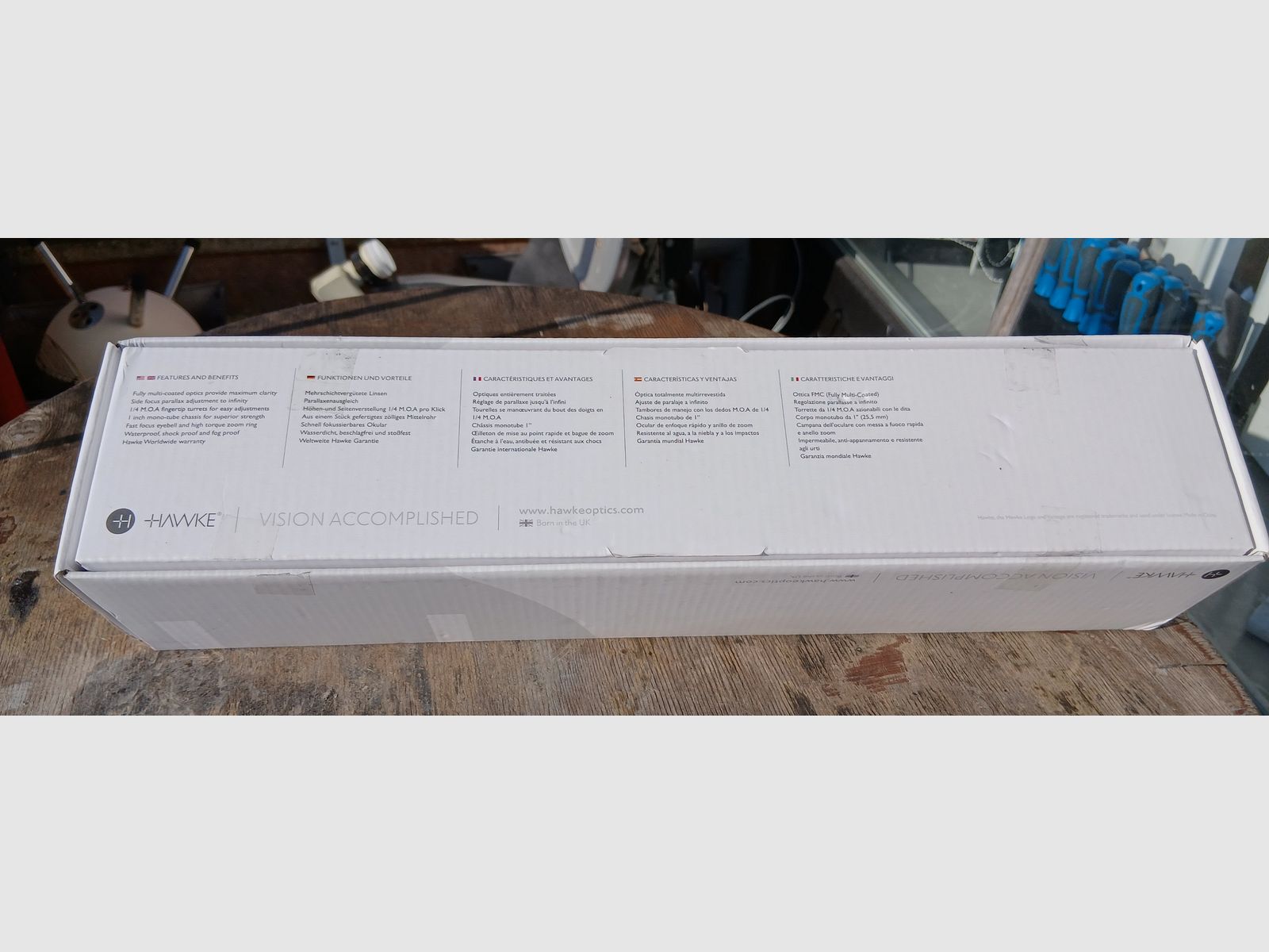 Hawke Vantage SF 4-16x44 Scope (Half Mil Dot, Side Focus), image 3 of 14