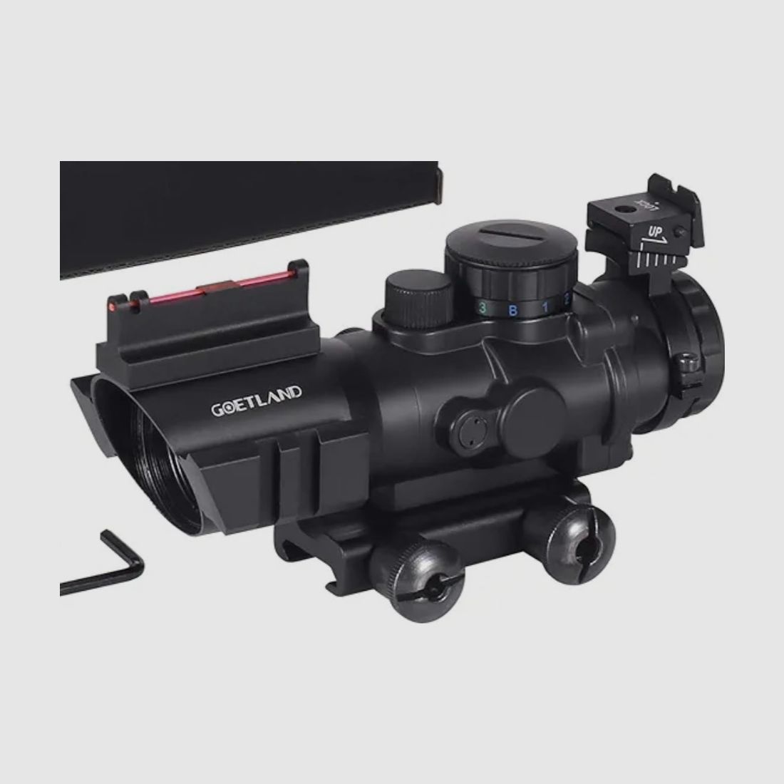 Goetland 4x32 riflescope with fiber optic sight