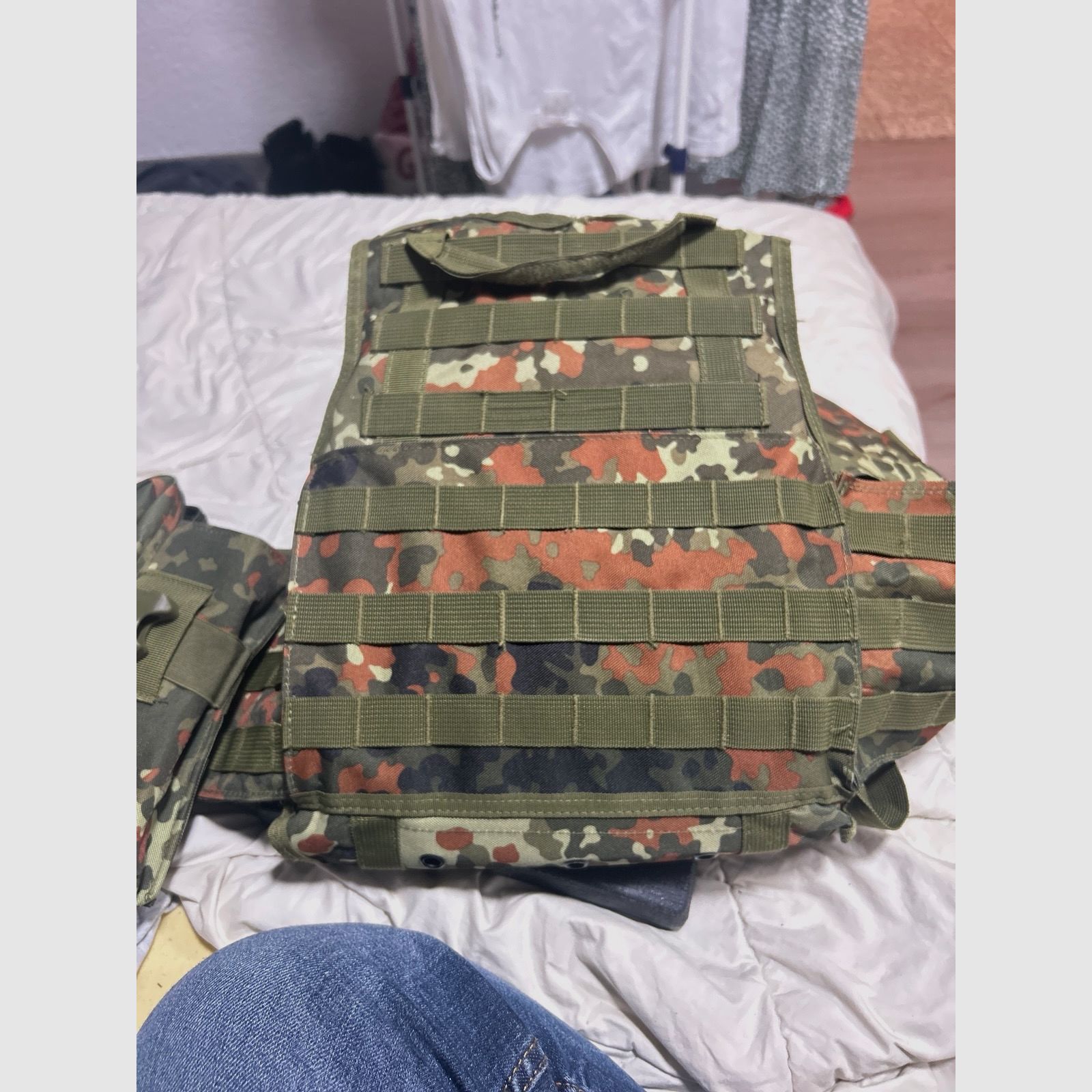 Plattenträger im Flecktarn – ideal für Airsoft / Softair