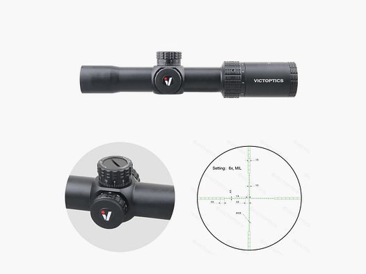 Victoptics OPSL32 S4 1.5-6×28 – 11mm Dovetail