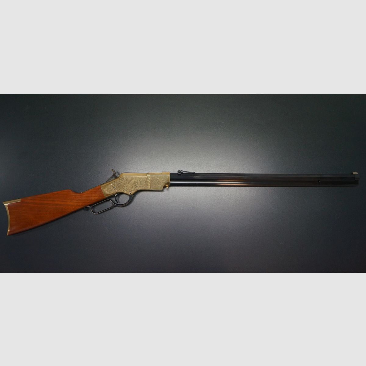 Uberti 1860 Henry Rifle Inciso a Mano 44-40, immagine 1 di 10