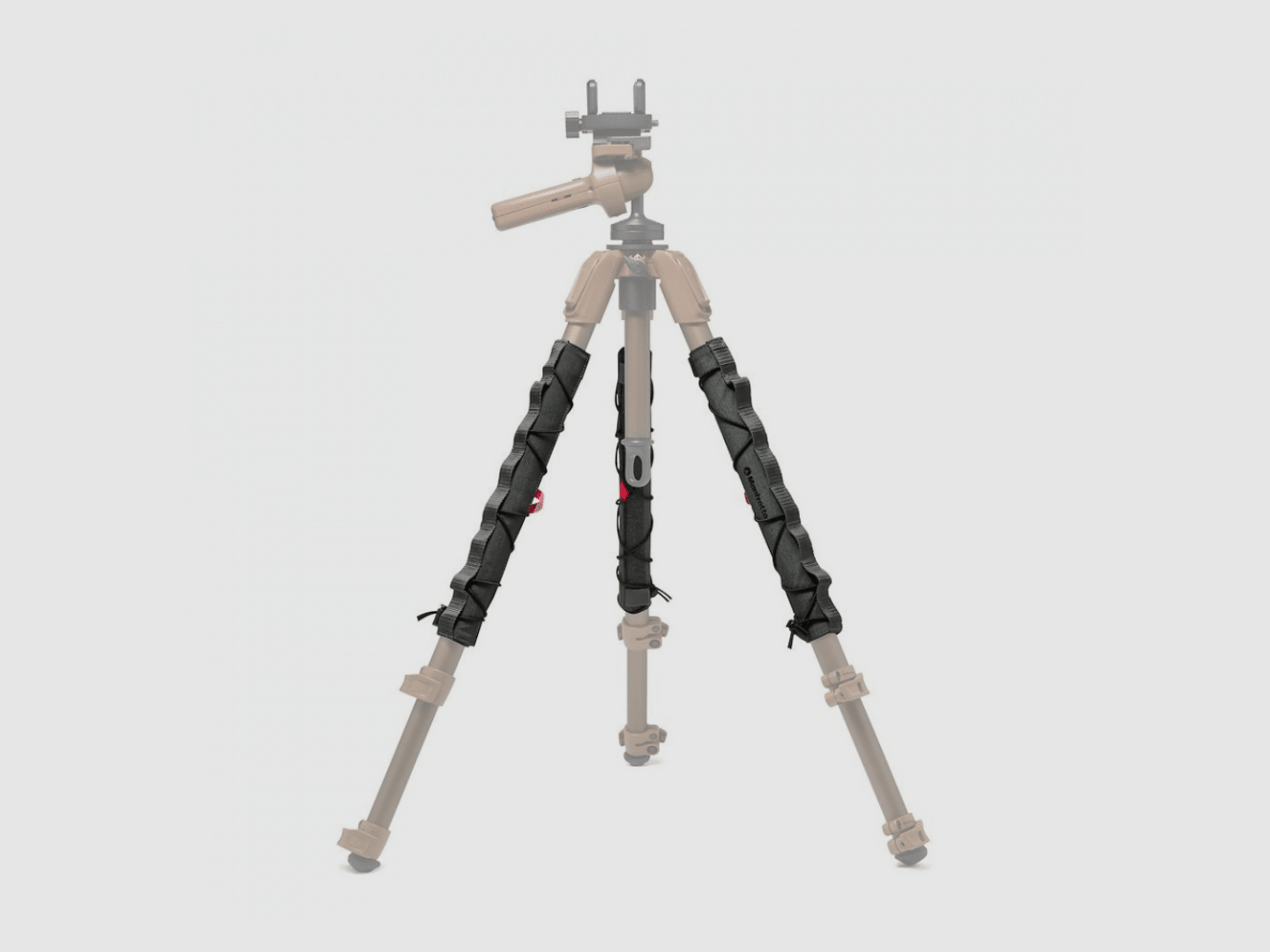 Proteggi gambe per treppiede ALPHA SHOT di Manfrotto, immagine 1 di 3