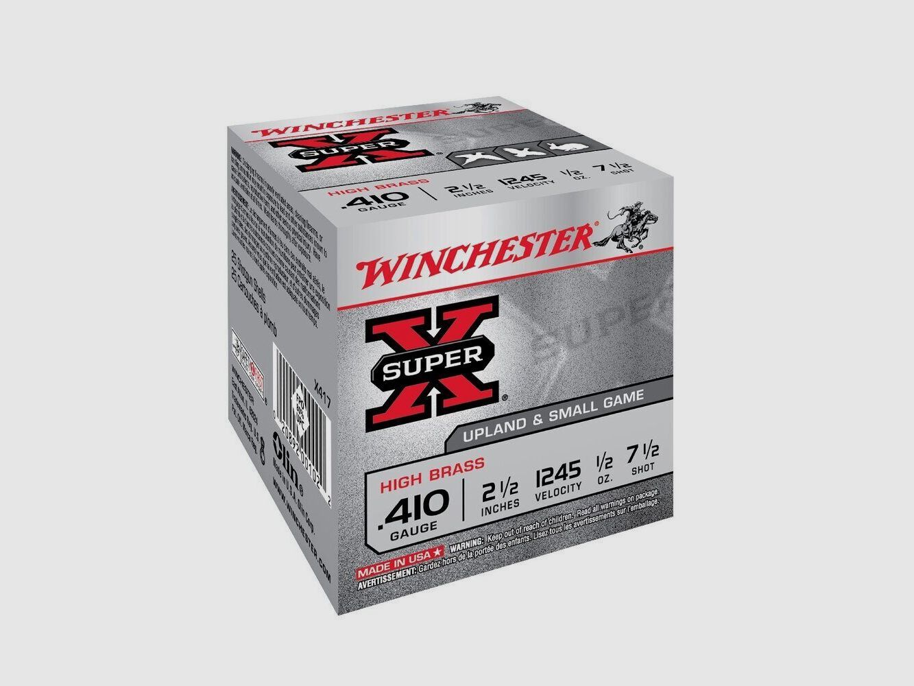 Patronen 410-63 Super X High Brass 14G PB7.5 X25