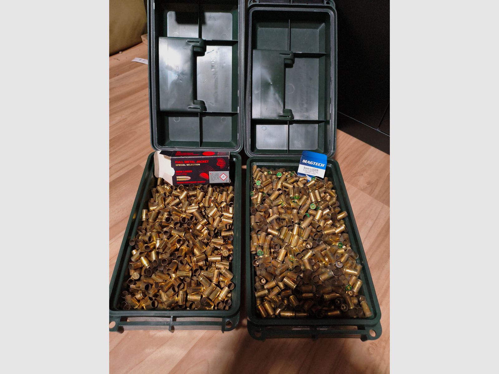 Hülsen 9x19mm