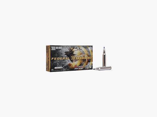 Munizioni per carabina FEDERAL Terminal Ascent – 300 Win. Mag. – 175 gr