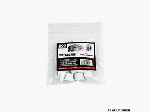 PRO-SHOT – 3/4″ SQUARE .17 CAL. -.22 RIMFIRE (500pcs)