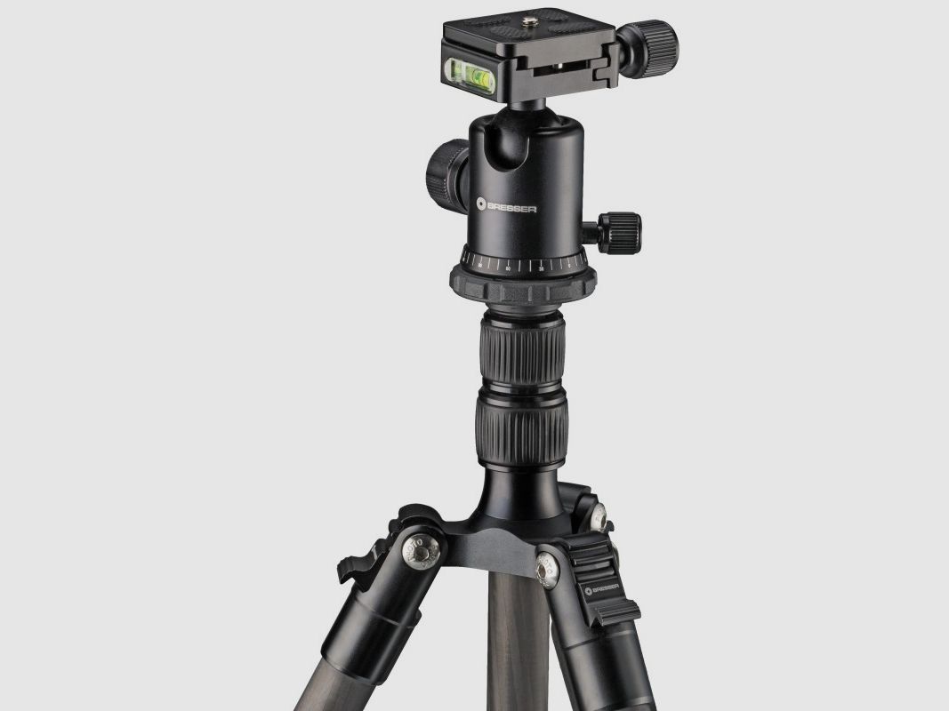 Carbonstativ für Fotografie BRESSER BR-2205-N1 bis 8 kg, nutzbar als Bodystativ und Dreibeinstativ, Bild 6 von 13