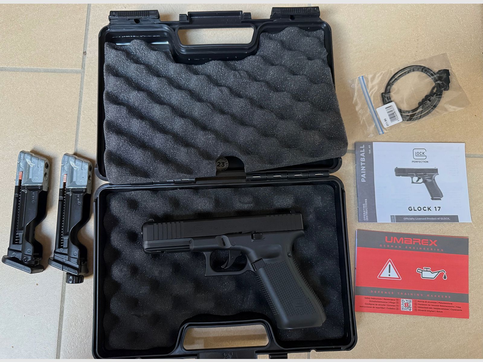 Glock 17 5.Gen RAM Pistole 