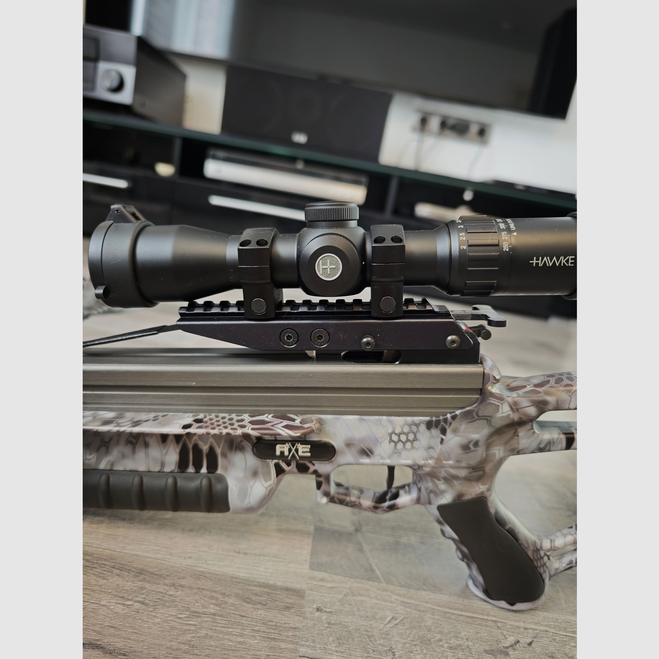 Excalibur Micro Axe 340  Armbrust mit viel Zubehör in einem Neuwertigen Zustand