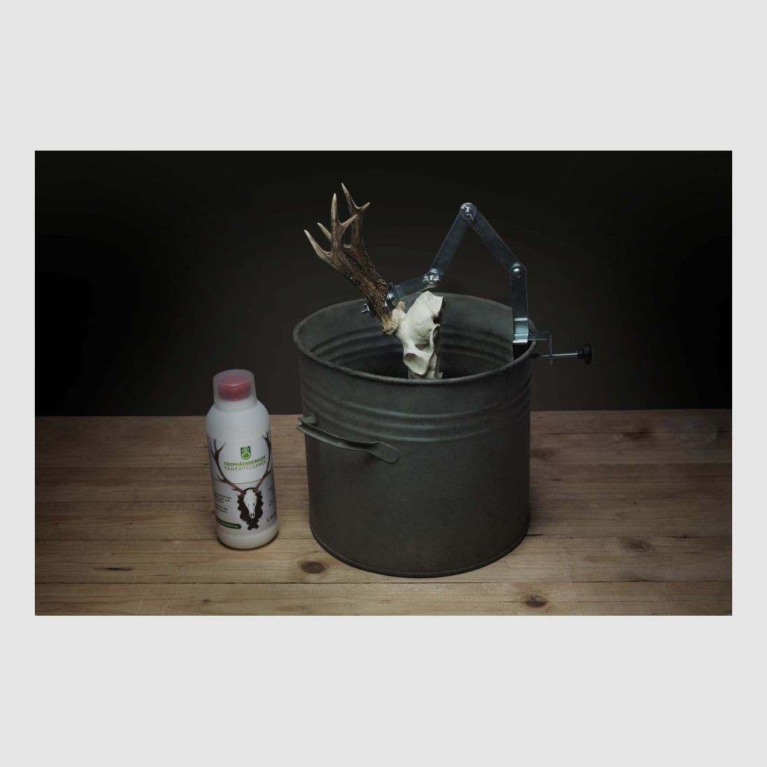 EUROHUNT Trophy Cleaner 1000 g - Trophäenreiniger zum Entfetten und Bleichen von Schädeln, Bild 2 von 4