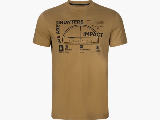 Härkila Impact T-Shirt Golden Brown