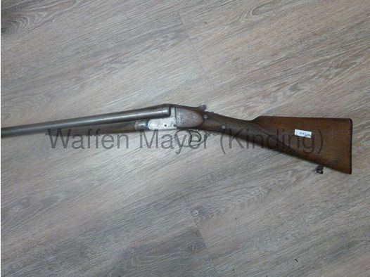 Steel double-barrel shotgun