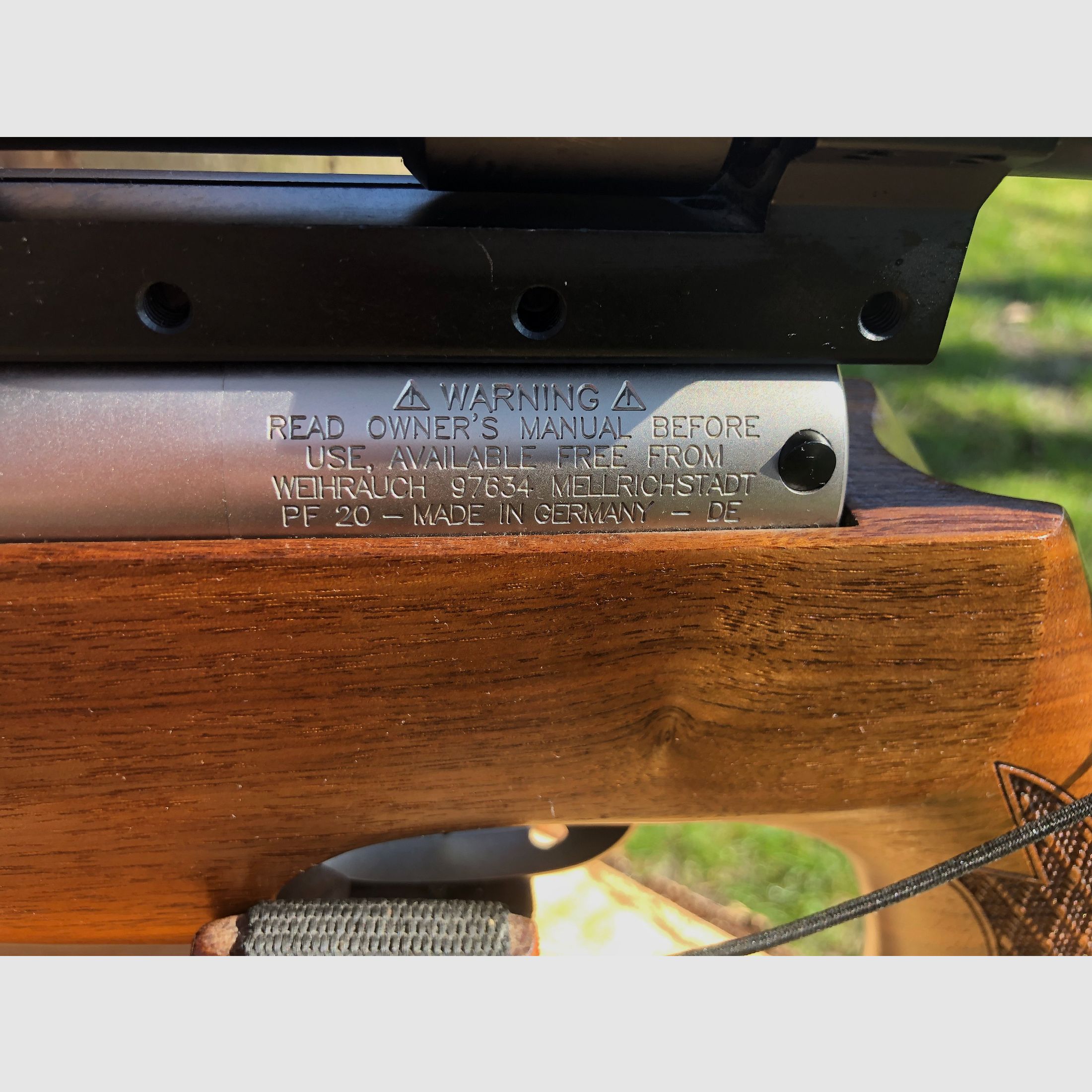 Luftgewehr Weihrauch HW 77 Custom Sondermodell 4,5 mm