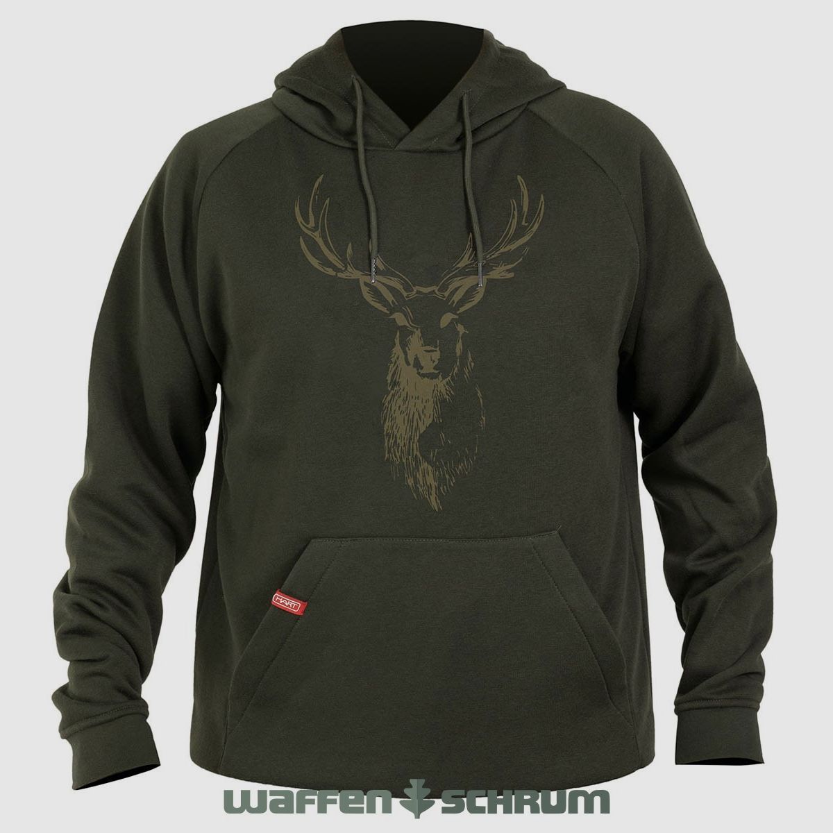 HART Hoodie Branded- H Deer oliv