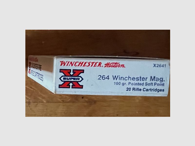 Winchester 264 Win. Mag. 100 GR.