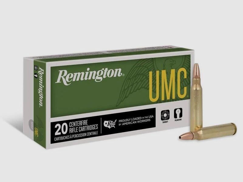 Remington UMC .223 Rem. 55GR FMJ 20 cartouches