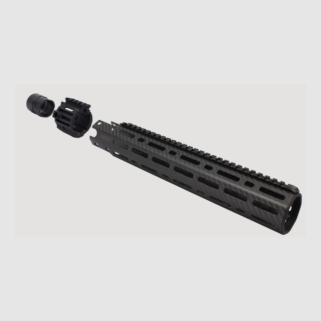 LCH5 Gen II M-LOK Carbon AR-15 Handguard - 11.5 - Full Rail - Black