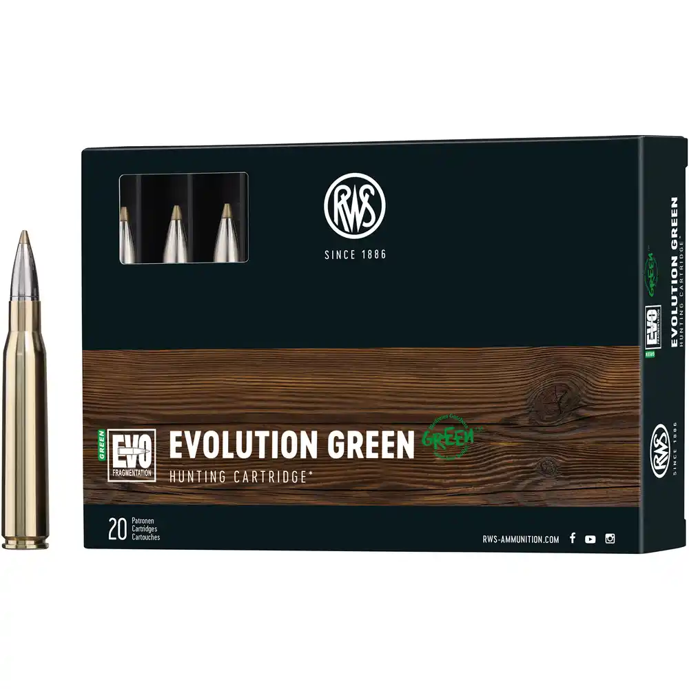 RWS 8×68 S Evolution Green 9,0 g/139 grs., image 5 sur 6