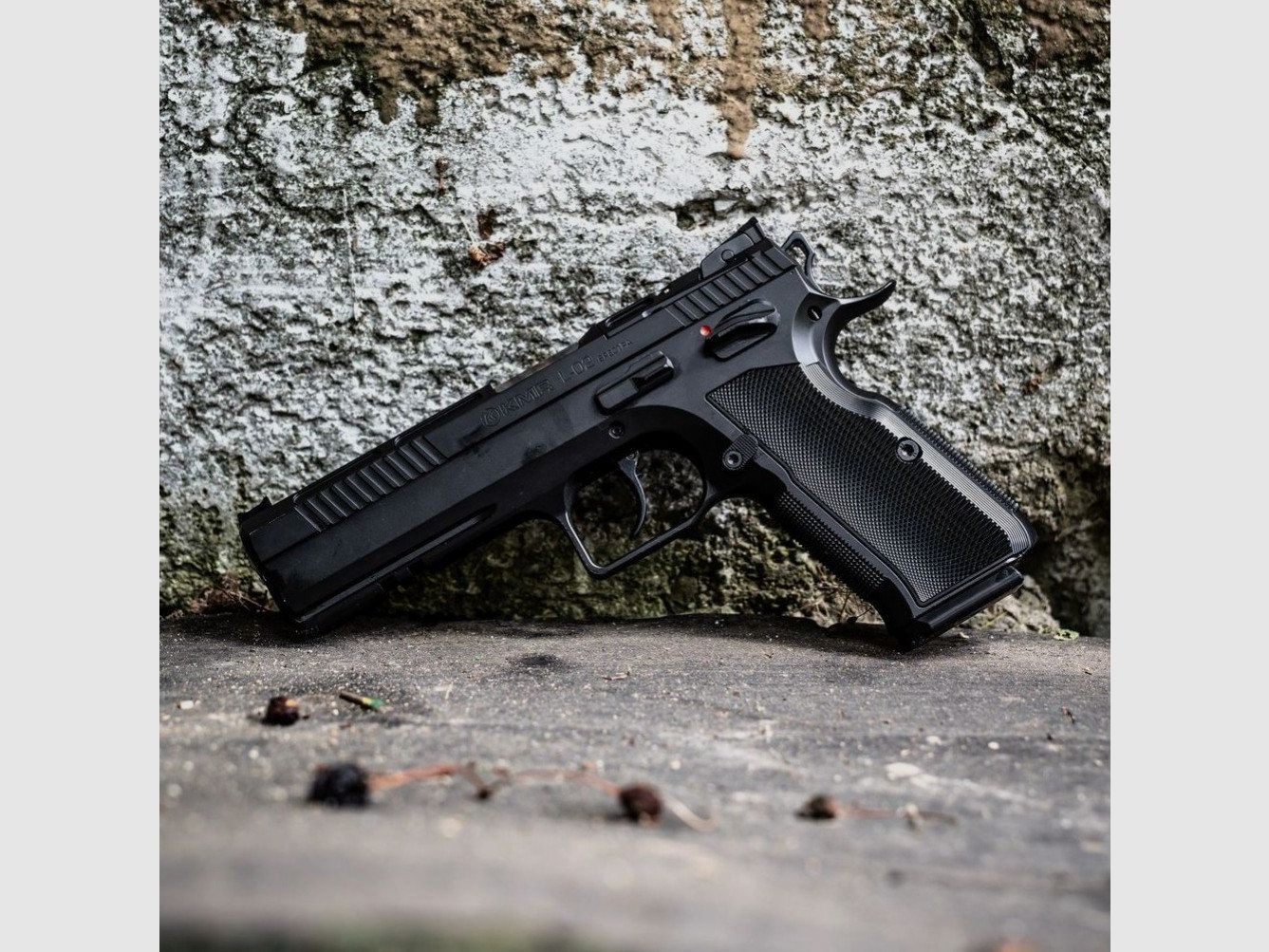 KMR L-02 SPECTRA 9×19 OR NERO/ARANCIONE PUNTI, immagine 1 di 11